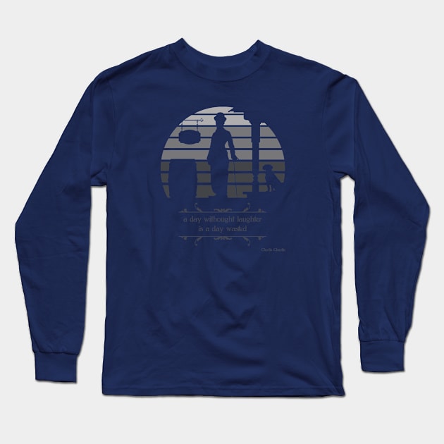Wasted Day Sun Set Long Sleeve T-Shirt by manospd